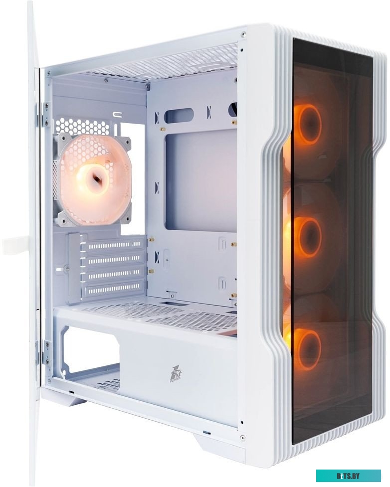 Корпус 1stPlayer Trilobite T3-G ARGB White T3-G-WH-4F2-WAP