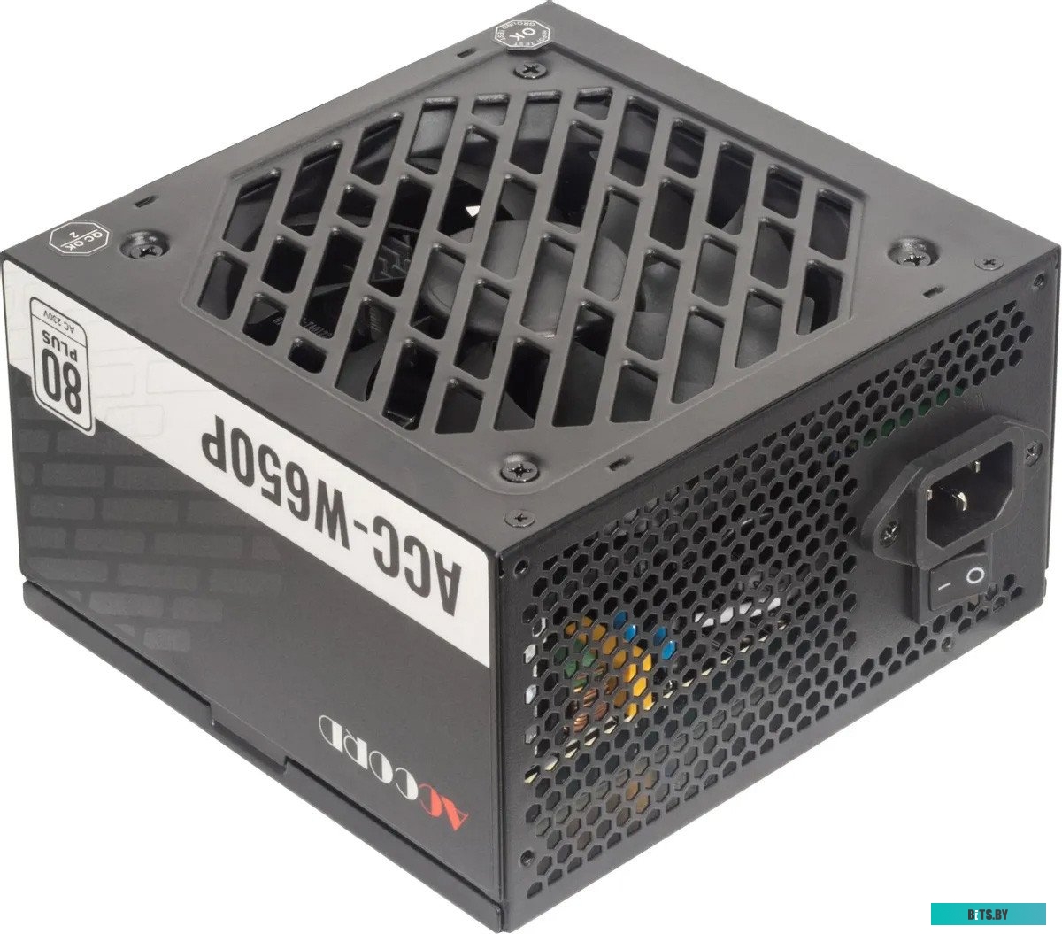 ACC-W650P Блок питания Accord ATX 650W ACC-W650P 80 PLUS WHITE (20+4pin) 120mm fan 6xSATA RTL