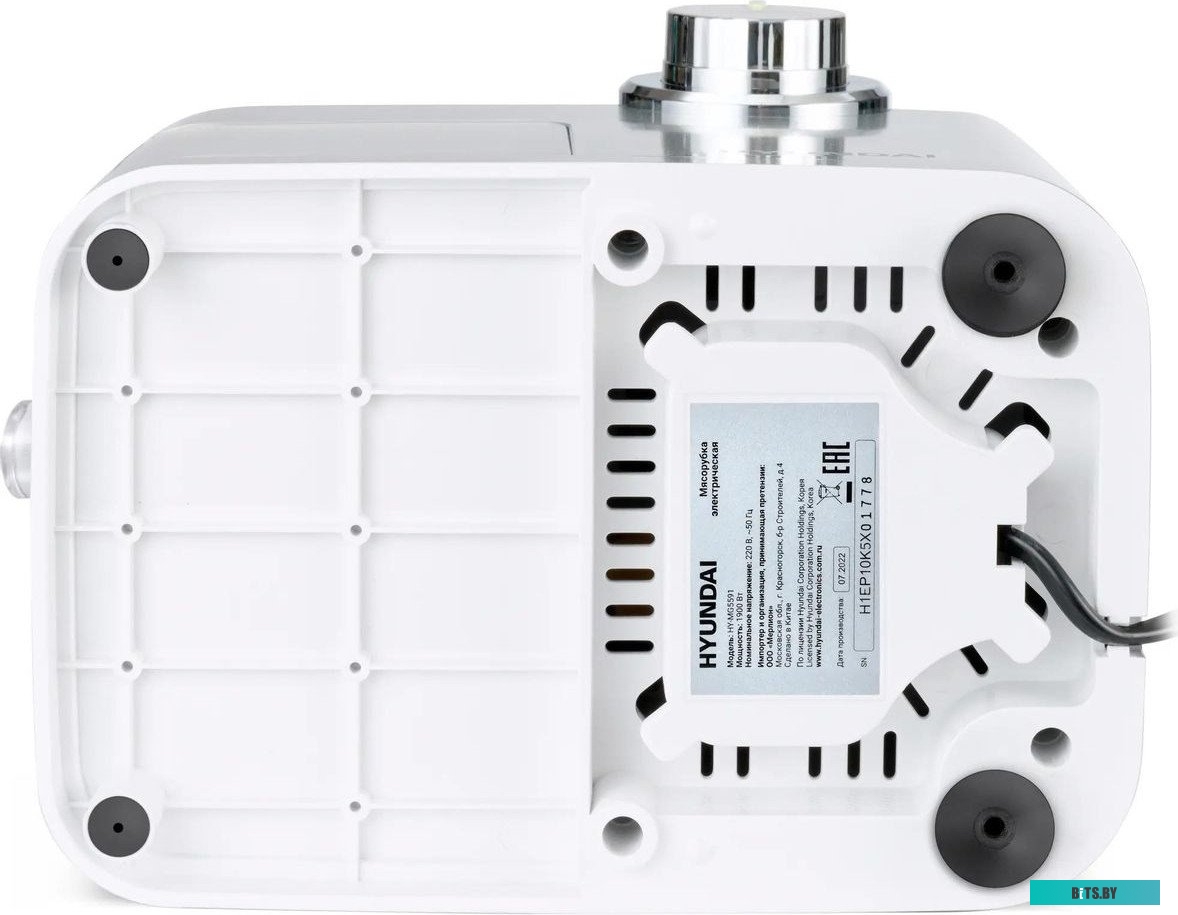 HY-MG5591 Мясорубка Hyundai HY-MG5591,  серебристый