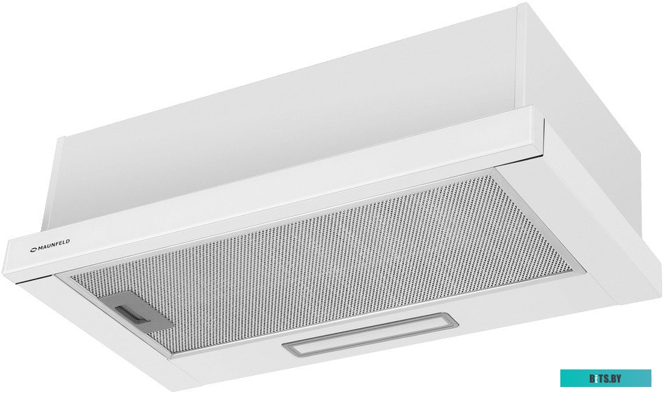 КА-00022042 Встраиваемая вытяжка MAUNFELD Clyde 50, управление кулисные переключатели, белый [ка-00022042]