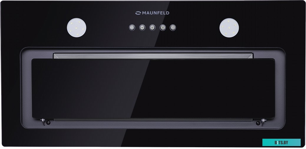 КА-00014215 Встраиваемая вытяжка MAUNFELD Trapeze 601GG, управление кнопочное, черный [ка-00014215]