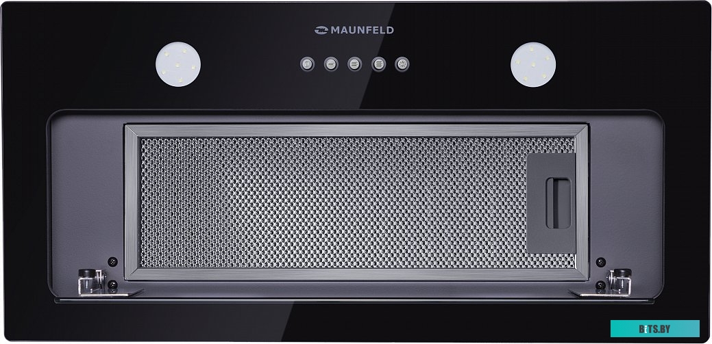 КА-00014215 Встраиваемая вытяжка MAUNFELD Trapeze 601GG, управление кнопочное, черный [ка-00014215]