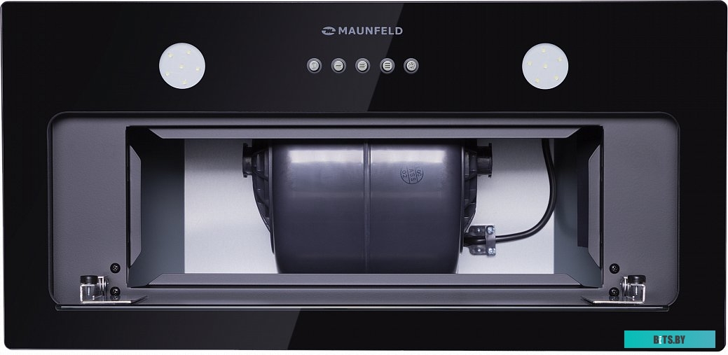 КА-00014215 Встраиваемая вытяжка MAUNFELD Trapeze 601GG, управление кнопочное, черный [ка-00014215]