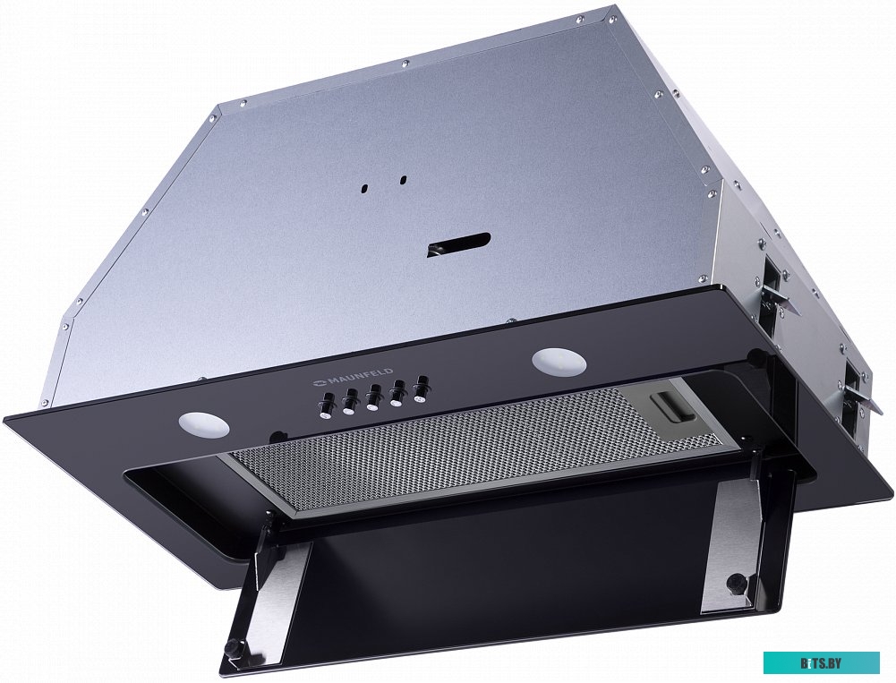 КА-00014215 Встраиваемая вытяжка MAUNFELD Trapeze 601GG, управление кнопочное, черный [ка-00014215]