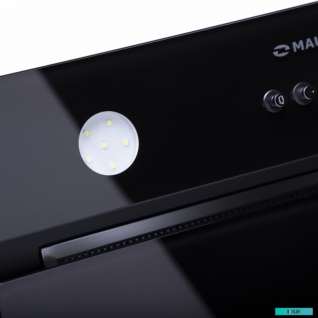 КА-00014215 Встраиваемая вытяжка MAUNFELD Trapeze 601GG, управление кнопочное, черный [ка-00014215]