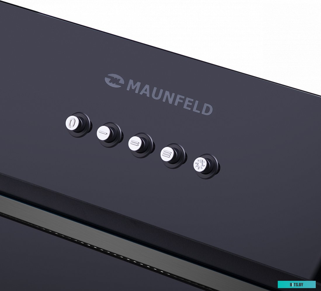 КА-00014215 Встраиваемая вытяжка MAUNFELD Trapeze 601GG, управление кнопочное, черный [ка-00014215]