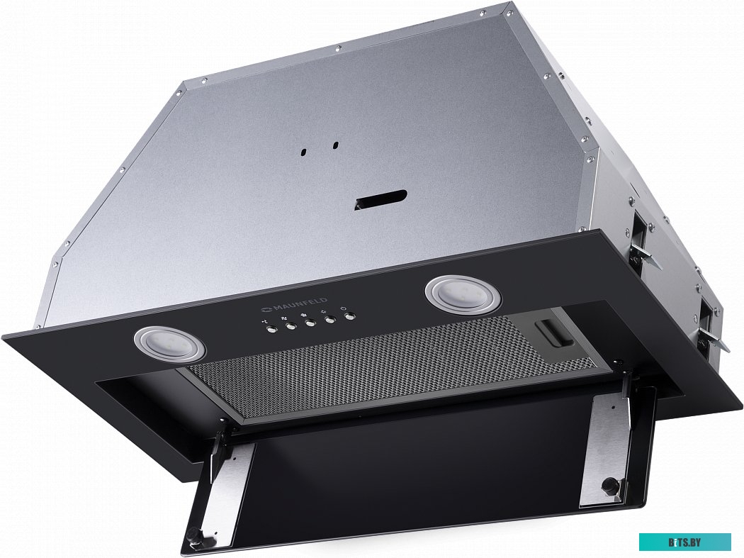 КА-00014212 Встраиваемая вытяжка MAUNFELD Trapeze 602IG, управление кнопочное, черный [ка-00014212]