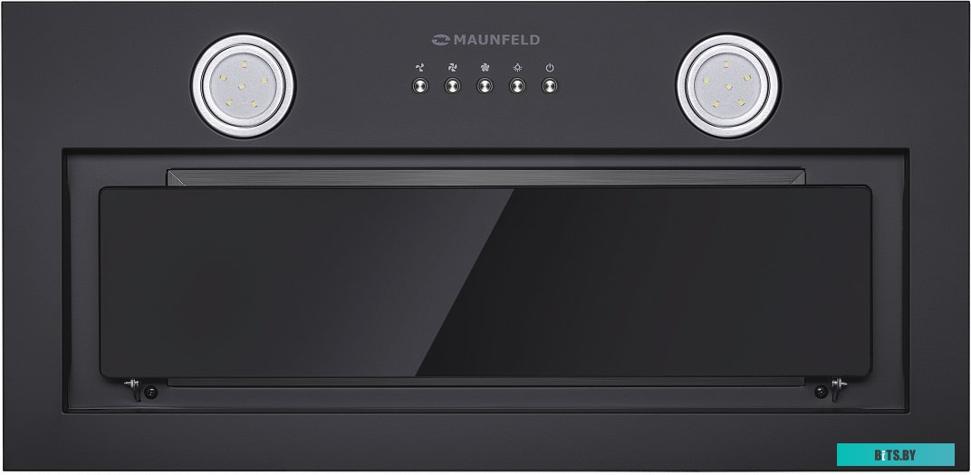 КА-00014212 Встраиваемая вытяжка MAUNFELD Trapeze 602IG, управление кнопочное, черный [ка-00014212]