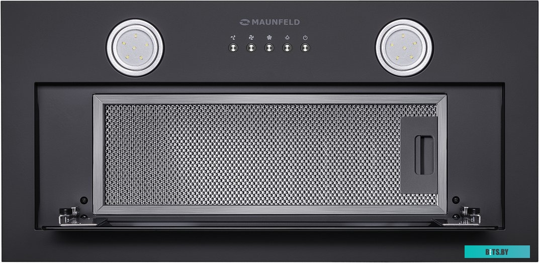 КА-00014212 Встраиваемая вытяжка MAUNFELD Trapeze 602IG, управление кнопочное, черный [ка-00014212]