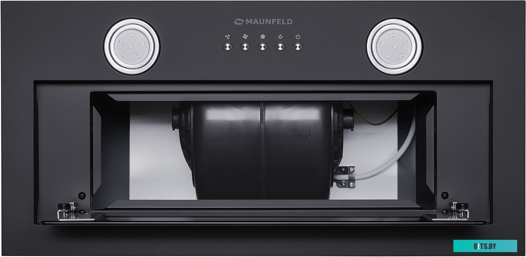 КА-00014212 Встраиваемая вытяжка MAUNFELD Trapeze 602IG, управление кнопочное, черный [ка-00014212]