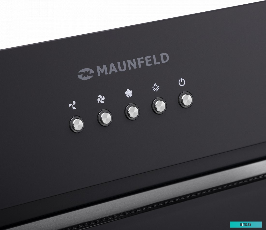 КА-00014212 Встраиваемая вытяжка MAUNFELD Trapeze 602IG, управление кнопочное, черный [ка-00014212]