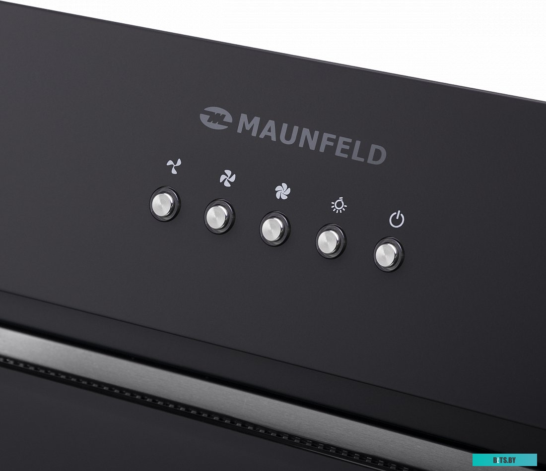 КА-00014212 Встраиваемая вытяжка MAUNFELD Trapeze 602IG, управление кнопочное, черный [ка-00014212]