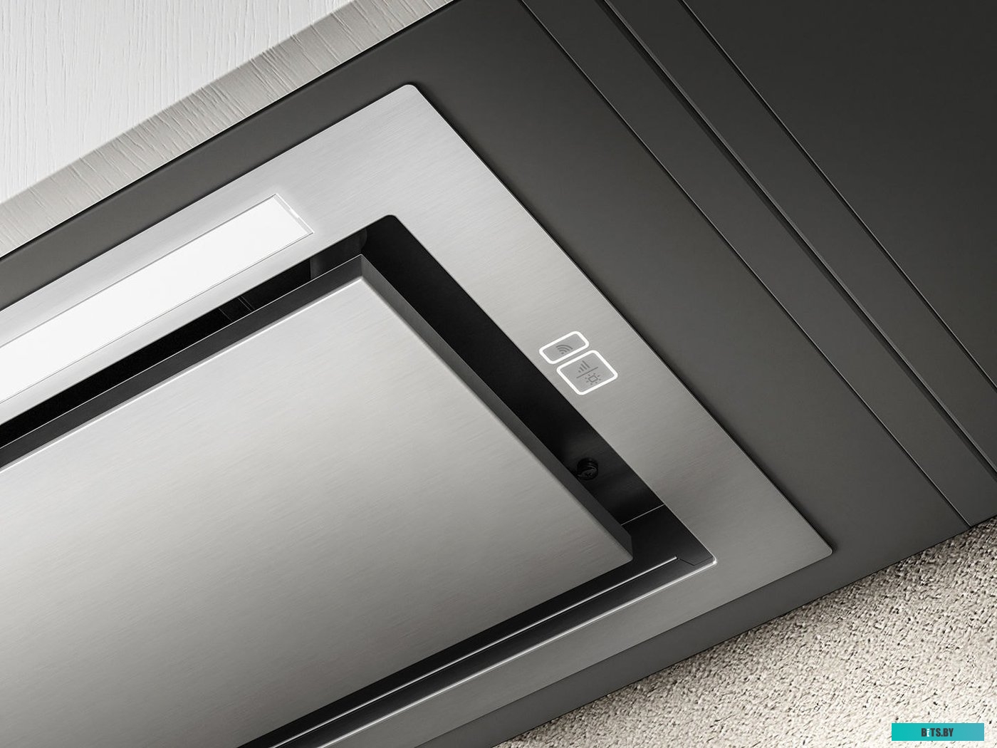 HIDDEN 2.0 @ IX/A/72-PRF0164356 Вытяжки ELICA/ Встраиваемая, 90 см,электронное управление, 1300 куб. м. , нержавеющая сталь