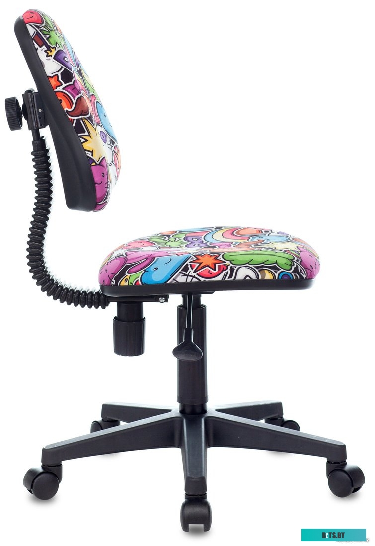 KD-4/MASKARAD Кресло детское Бюрократ KD-4, на колесиках, ткань, мультиколор [kd-4/maskarad]