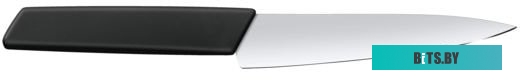 6.9013.15B Нож кухонный Victorinox Swiss Modern, разделочный, 150мм, заточка прямая, стальной, черный [6.9013.15b]