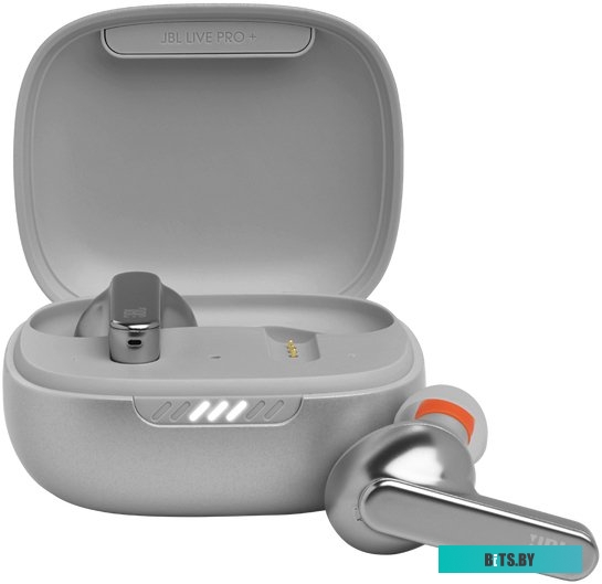 JBLLIVEPROPTWSCHCN Наушники JBL Live Pro+, Bluetooth, внутриканальные, серебристый [jblliveproptwschcn]