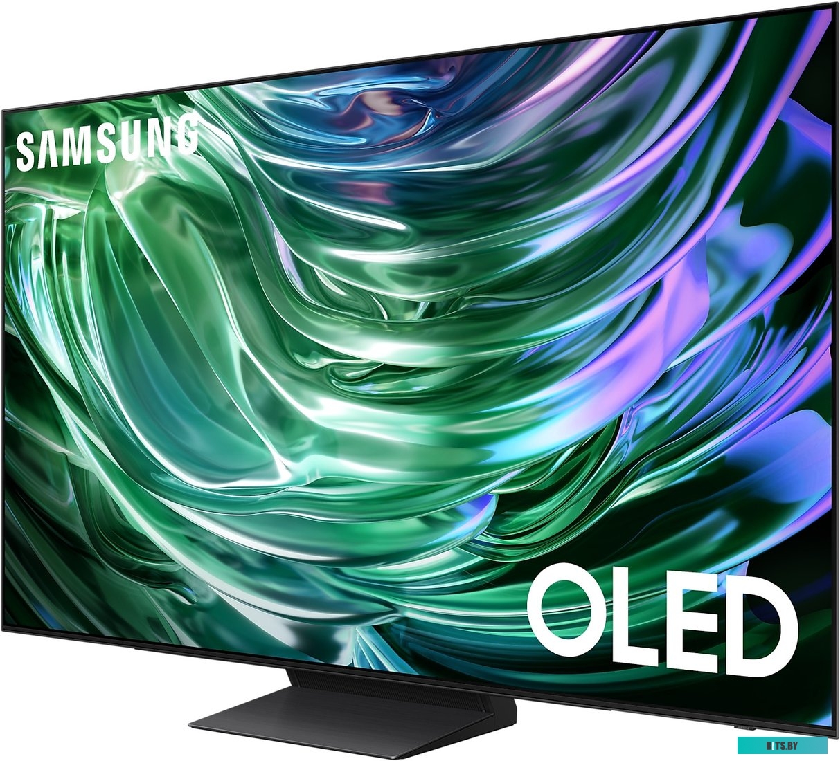 Телевизор Samsung QE55S90DAUXRU, 55", 4K Ultra HD, черный титан, СМАРТ ТВ