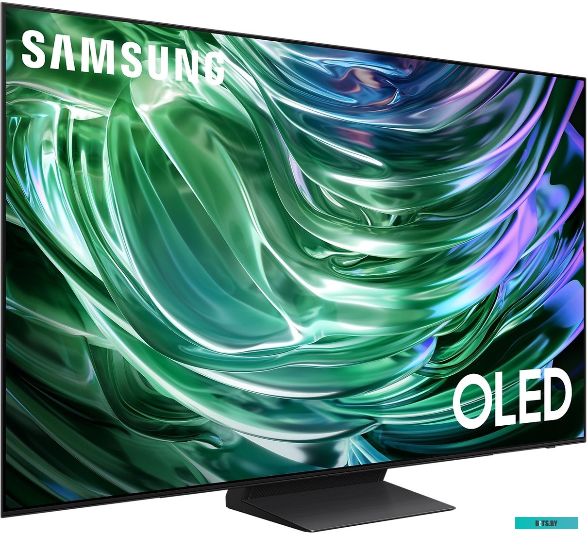 Телевизор Samsung QE55S90DAUXRU, 55", 4K Ultra HD, черный титан, СМАРТ ТВ