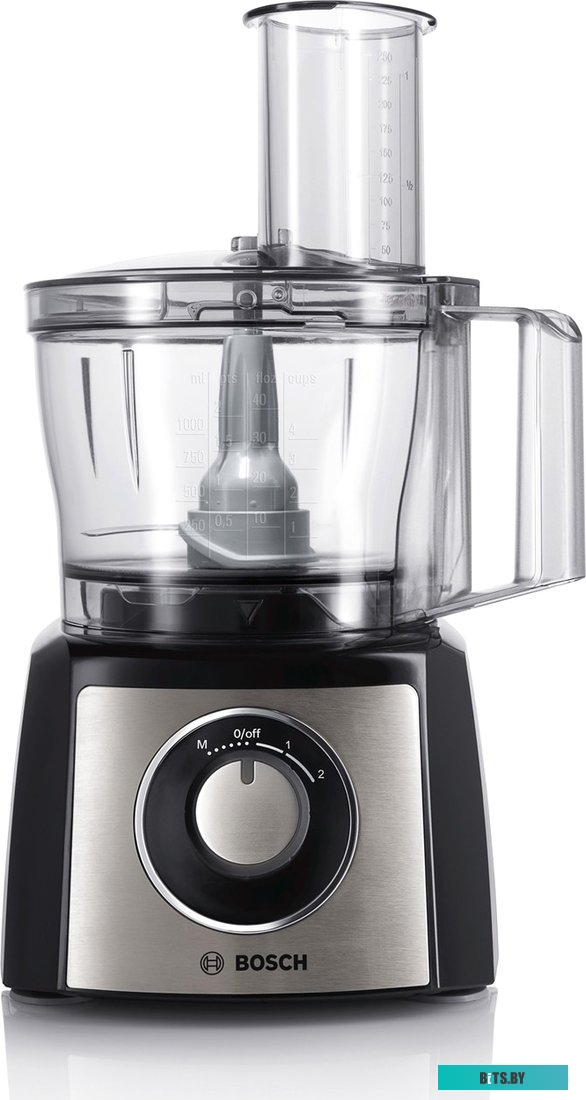 MCM3401M Кухонный комбайн Bosch MCM3401M,  черный/нержавеющая сталь