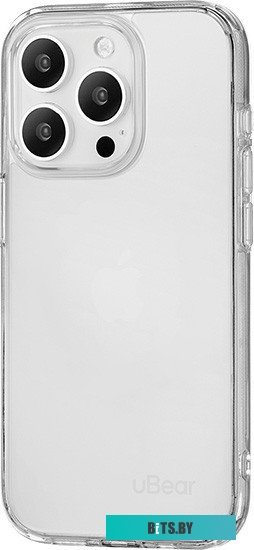 uBear Real для iPhone 15 Pro (прозрачный)