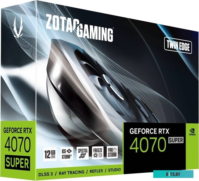 Видеокарта ZOTAC GeForce RTX 4070 Super Twin Edge ZT-D40720E-10M