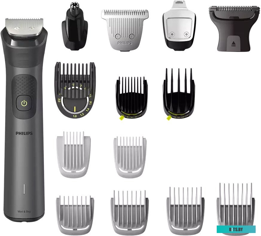 MG7940/15 Триммер Philips MG7940/15 серый (насадок в компл:12шт)