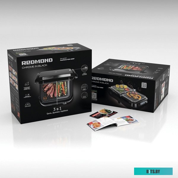 RGM-G850P Электрогриль RED solution SteakPRO RGM-G850P,  черный