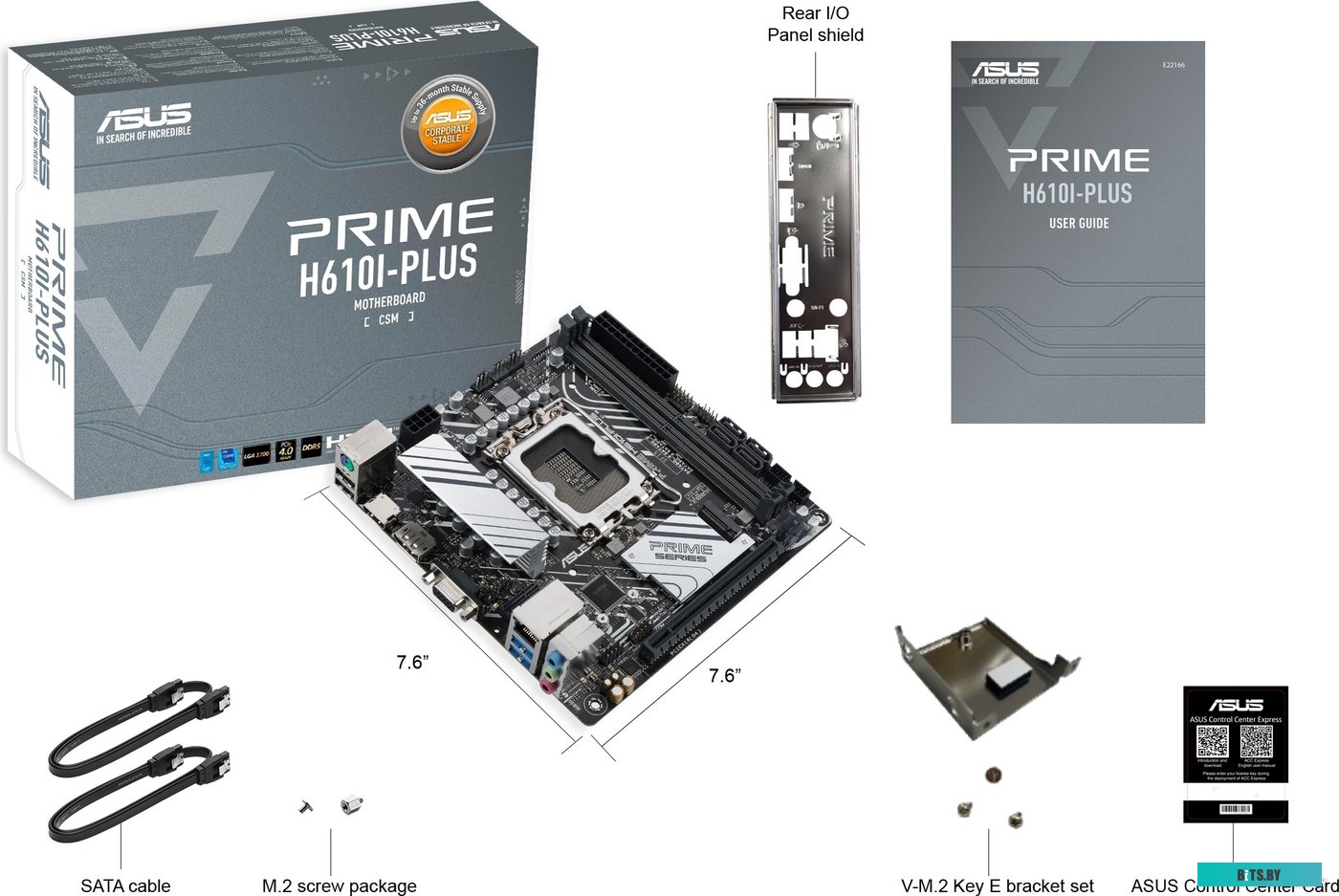 Материнская плата ASUS Prime H610M-A-CSM 90MB1G20-M0EAYC