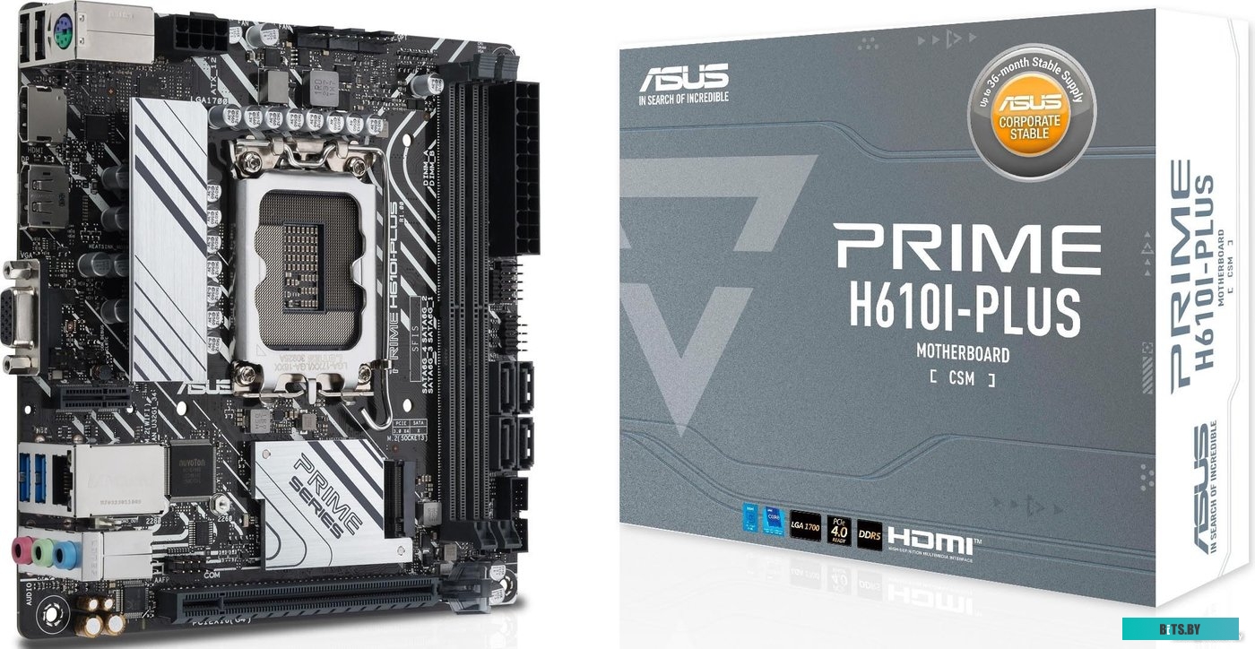 Материнская плата ASUS Prime H610M-A-CSM 90MB1G20-M0EAYC