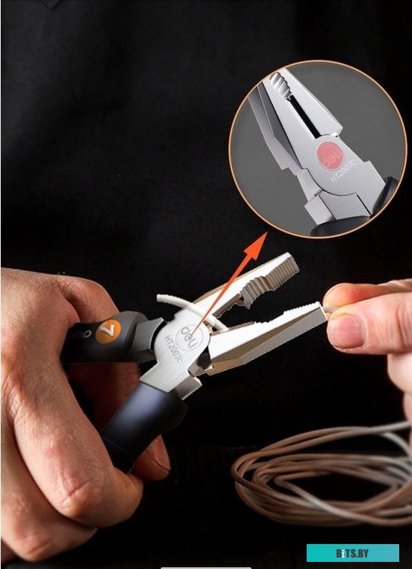 HLT-2007C Клещи для обжима разъемов 4p4c,6p6c,8p8c HLT-2007C (LY-T2007C)