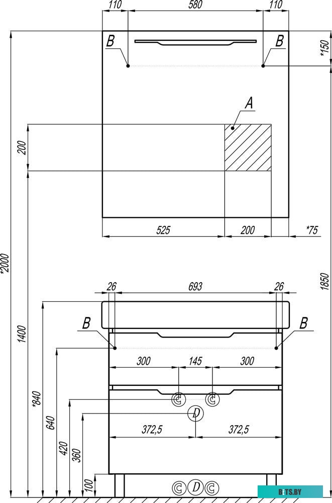 Ролик подачи ADF RICOH 3310/4410/4420/4430/Aficio 1013/120/1515/MP 161/171/201 AF031062.