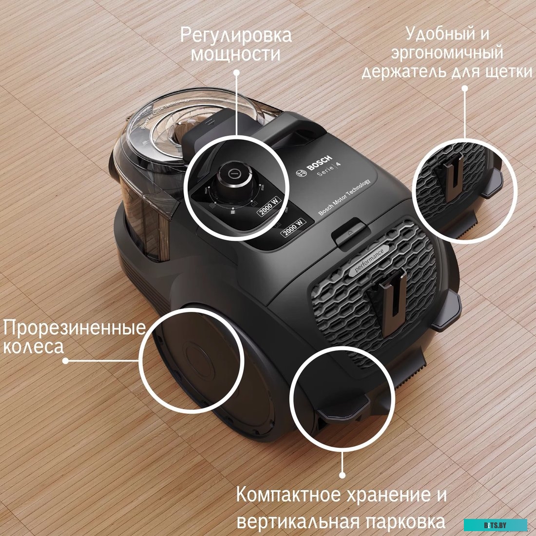 Пылесос Bosch BGS21WX100