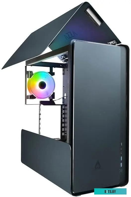 Корпус AZZA Cast 808B [CSAZ-808B-M] черный