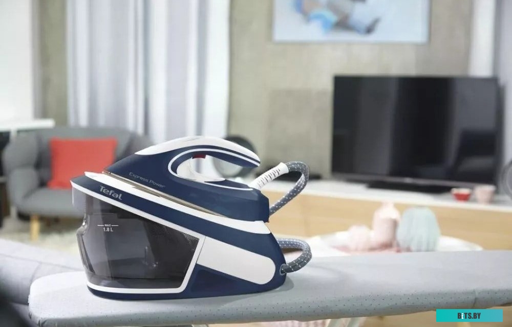 SV8060E0 Парогенератор Tefal SV8060E0 2800Вт синий/белый