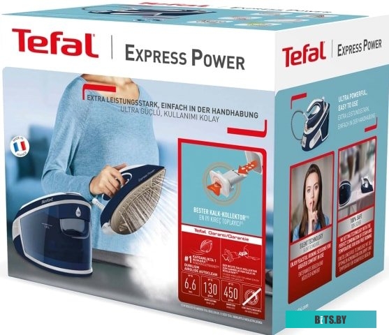 SV8060E0 Парогенератор Tefal SV8060E0 2800Вт синий/белый