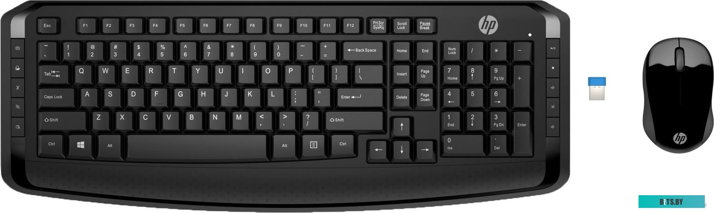 Клавиатура+мышь HP Wireless Keyboard and Mouse 300 (3ML04AA)