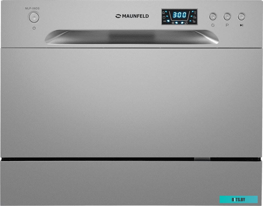 КА-00016496 Стиральная машина MAUNFELD MFWM148WH03, с фронтальной загрузкой, 8кг, 1400об/мин, инверторная