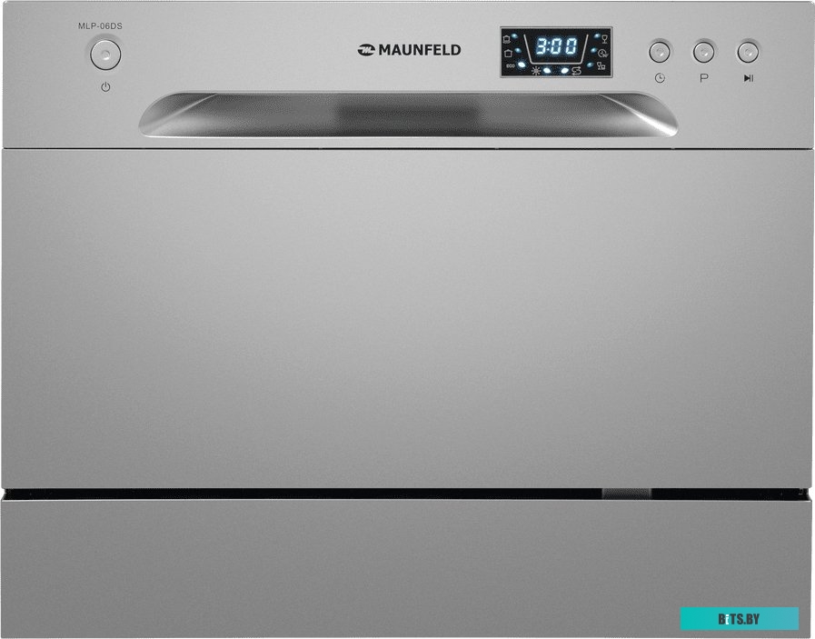 КА-00016496 Стиральная машина MAUNFELD MFWM148WH03, с фронтальной загрузкой, 8кг, 1400об/мин, инверторная