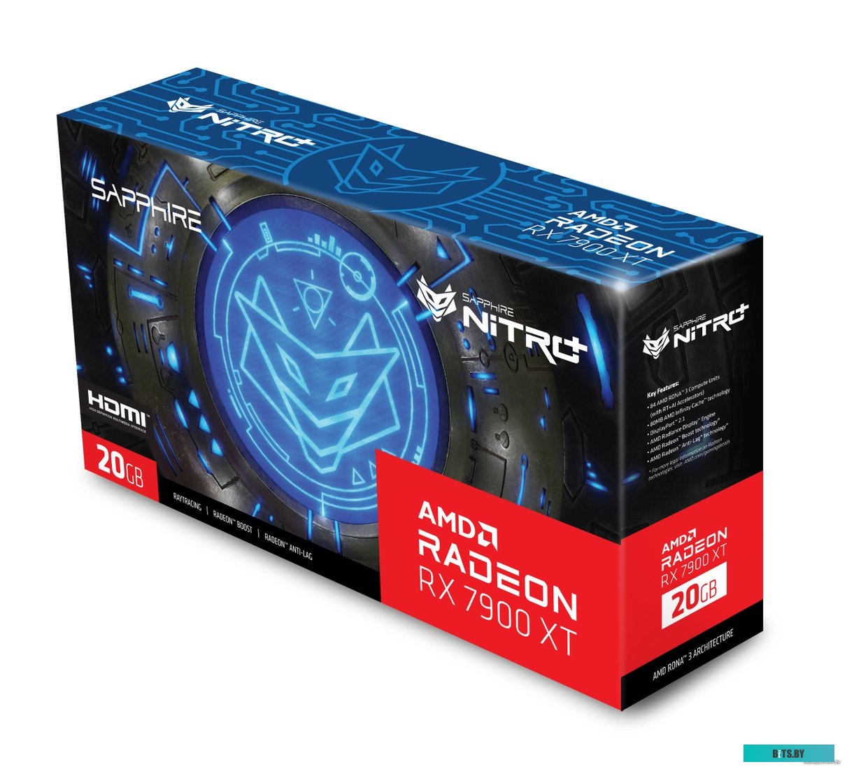 Видеокарта Sapphire Nitro+ Radeon RX 7900 XT Vapor-X 11323-01-40G