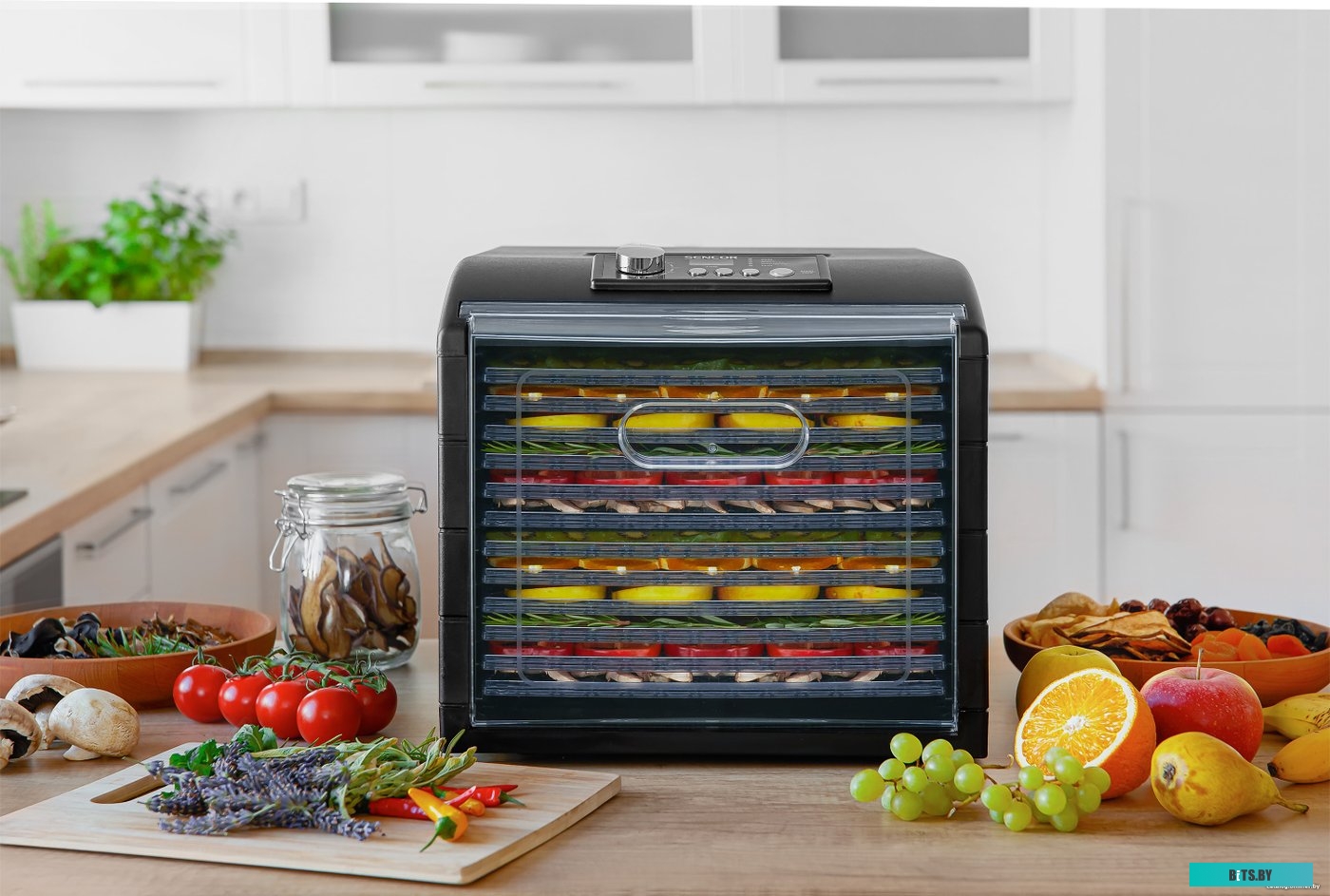 6600BK Сушилка для овощей и фруктов Sencor SFD 6600BK