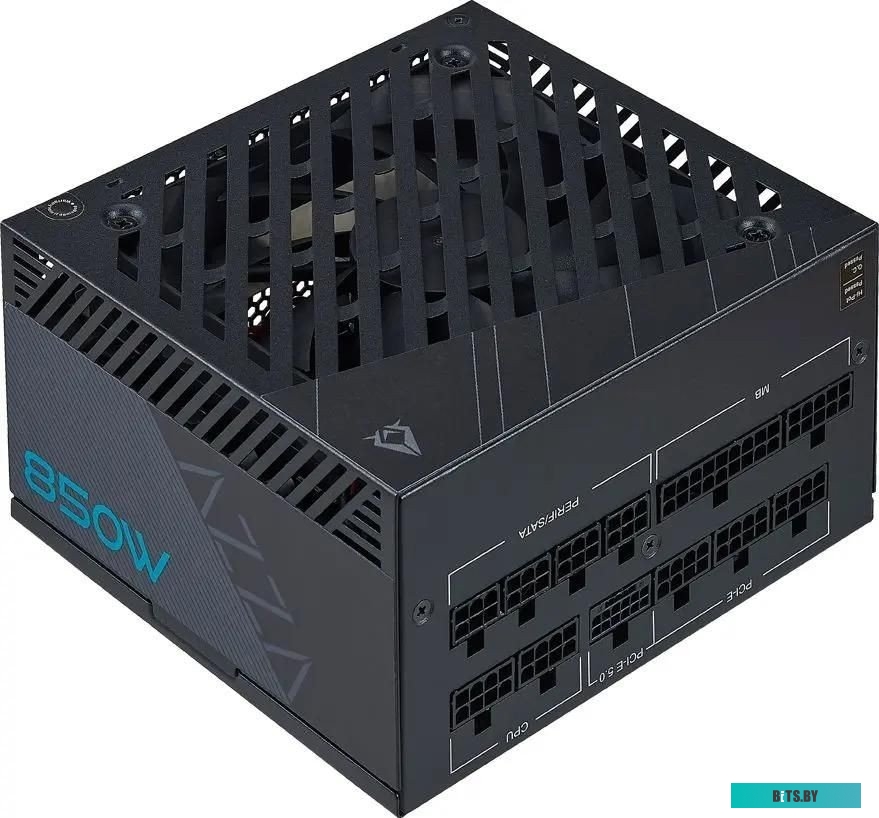 PSAZ-850 Блок питания Azza ATX 850W PSAZ-850G 80+ gold (20+4pin) APFC 120mm fan 6xSATA Cab Manag RTL
