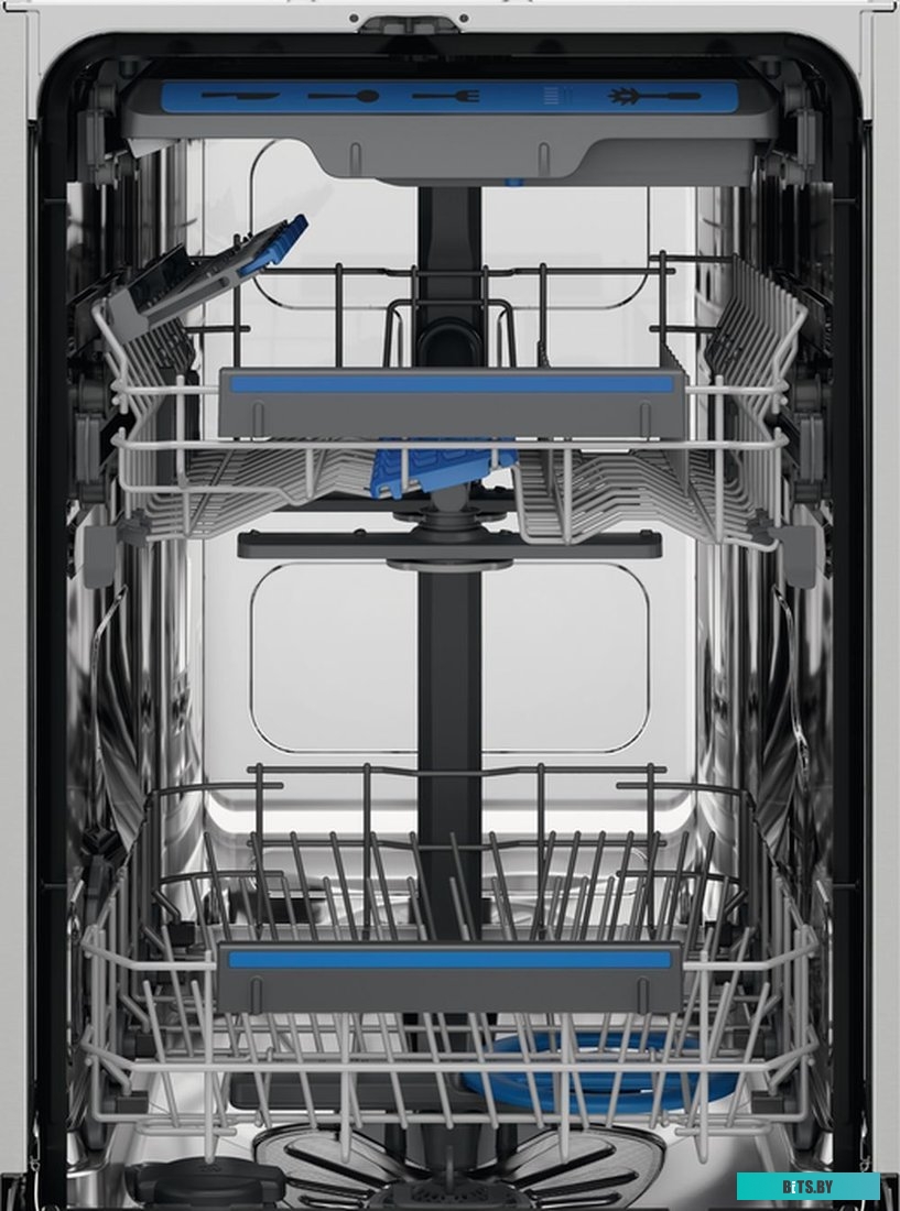 EEM63310L Встраиваемая посудомоечная машина Electrolux EEM63310L,  узкая, ширина 44.6см, полновстраиваемая, загрузка 10 комплектов