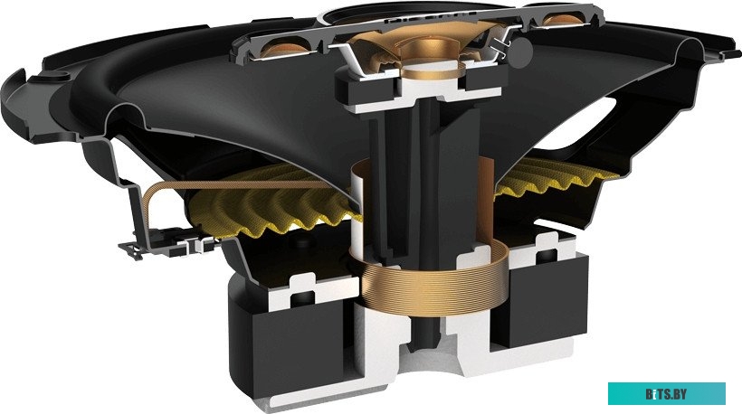 TS-A1688S Колонки автомобильные Pioneer TS-A1688S 350Вт 91дБ 4Ом 16.5см (6 1/2дюйм) (ком.:2кол.) коаксиальные четырехполосные