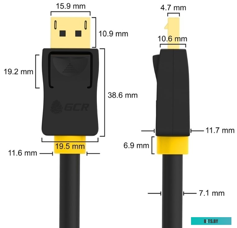 Автомобильное зарядное устройство GCR GCR-51984 на 2 USB порта 4.8A