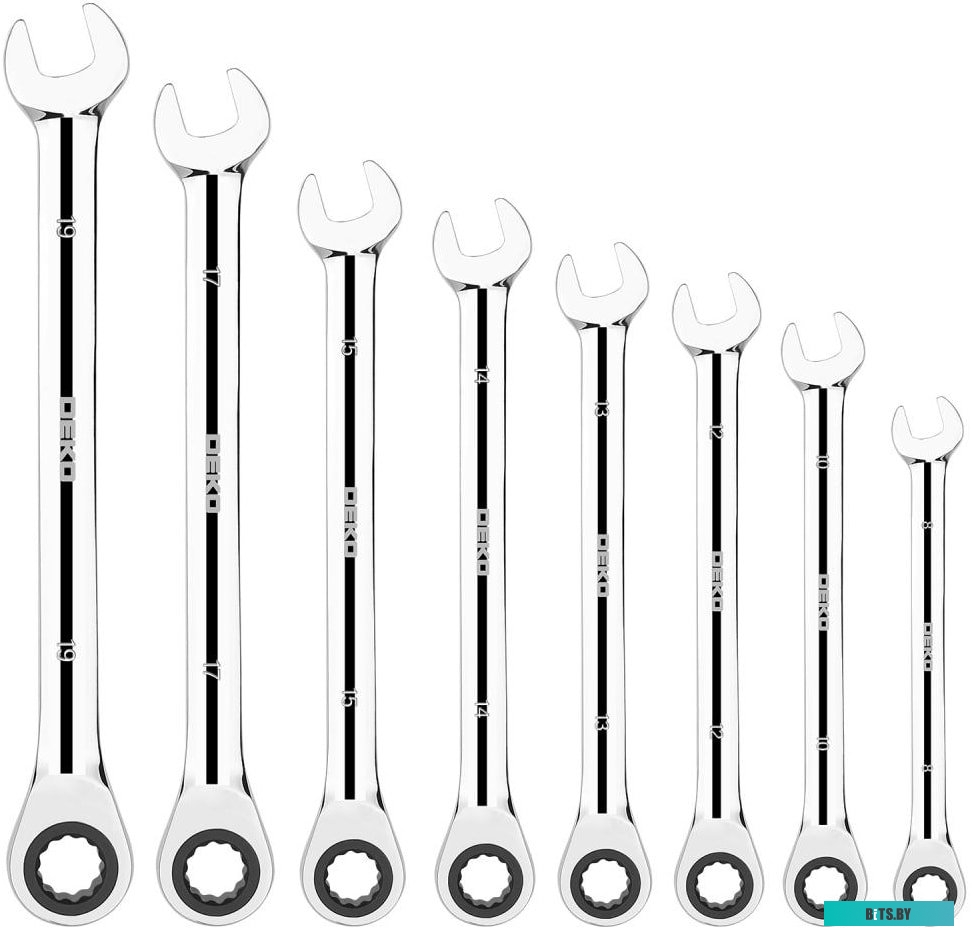 Набор ключей Deko RW01 (8 предметов) <065-0549>