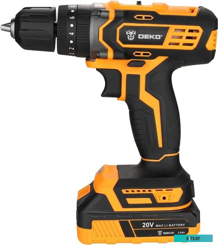 Deko DKCD20 Impact Set 063-4415 (с 2-мя АКБ 2 Ач, кейс)