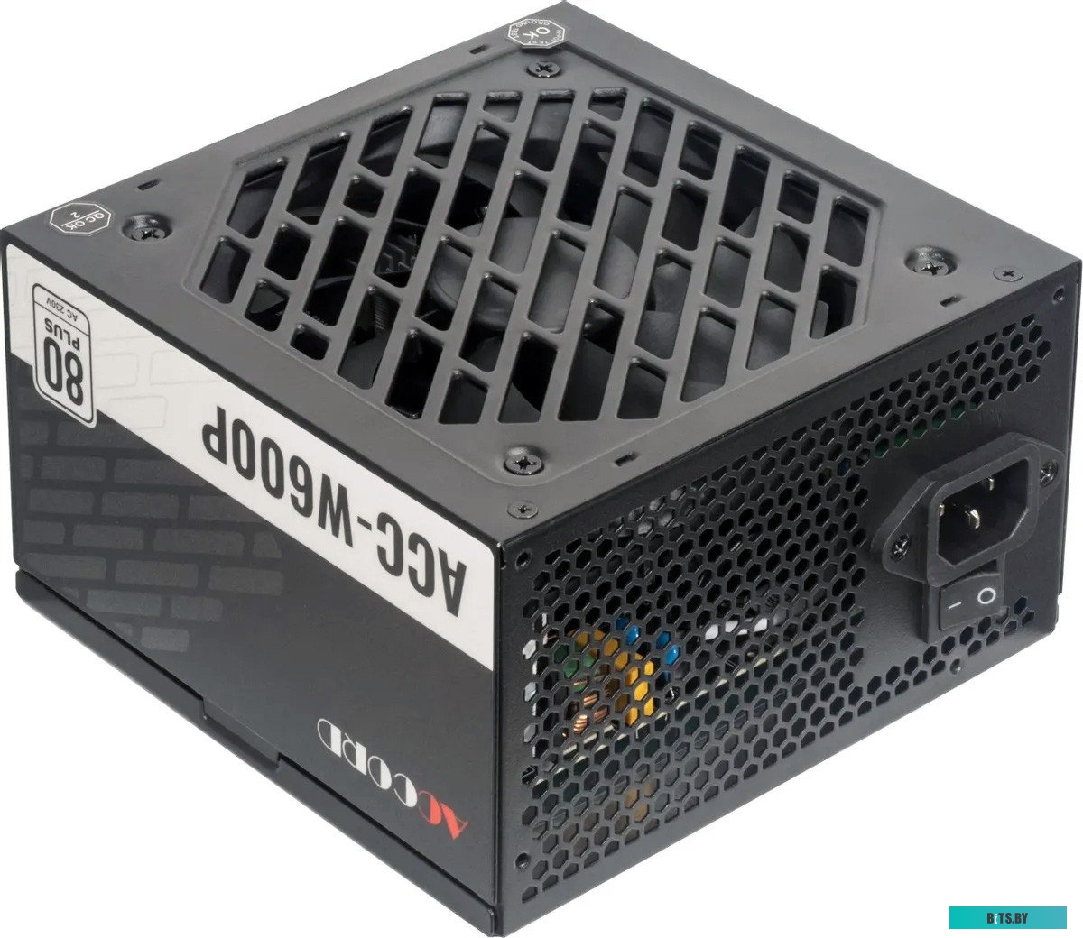 ACC-W600P Блок питания Accord ATX 600W ACC-W600P 80 PLUS WHITE (20+4pin) 120mm fan 6xSATA