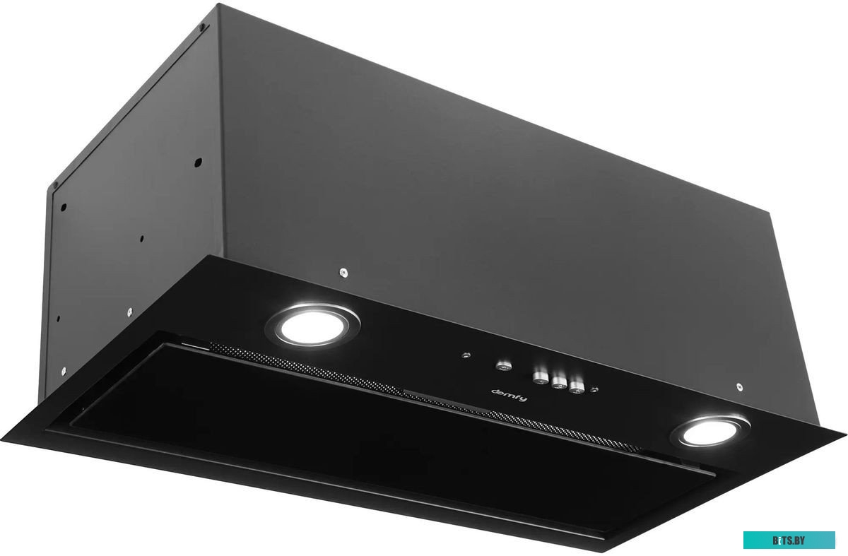 DM6036BB BG Встраиваемая вытяжка DOMFY DM6036BB BG, управление кнопочное, черный