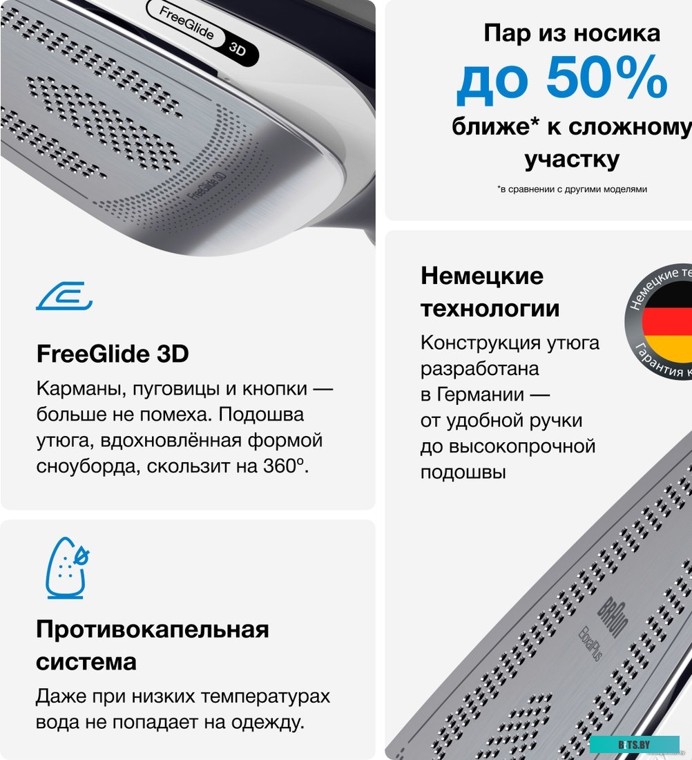 0127406018 Электроутюг BRAUN SI 5088BK 0127406018