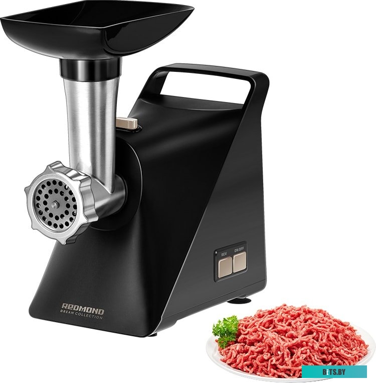 RMG-1244-6 черный/шампань Мясорубка Redmond RMG-1244-6 черный/шампань